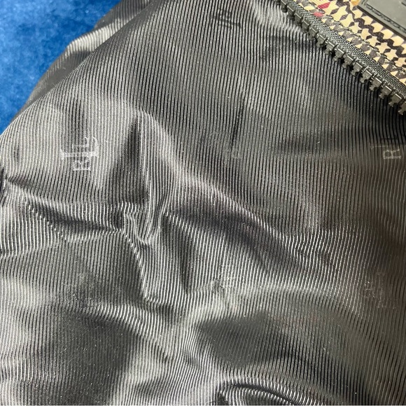 Lauren Ralph Lauren | VTG Houndstooth Small Hobo Handbag - Picture 13 of 14